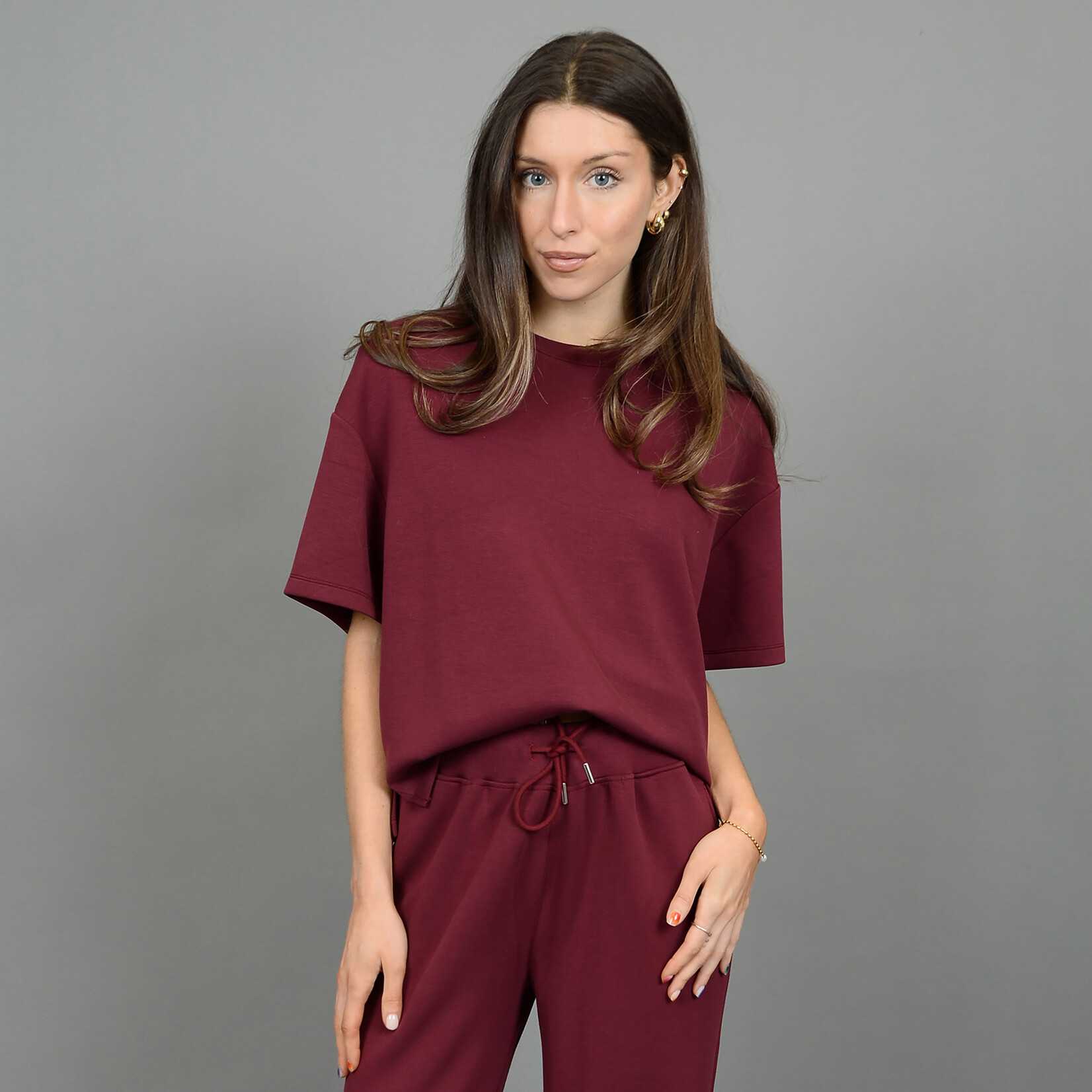 RD Style T-Shirt Tess - Oxblood