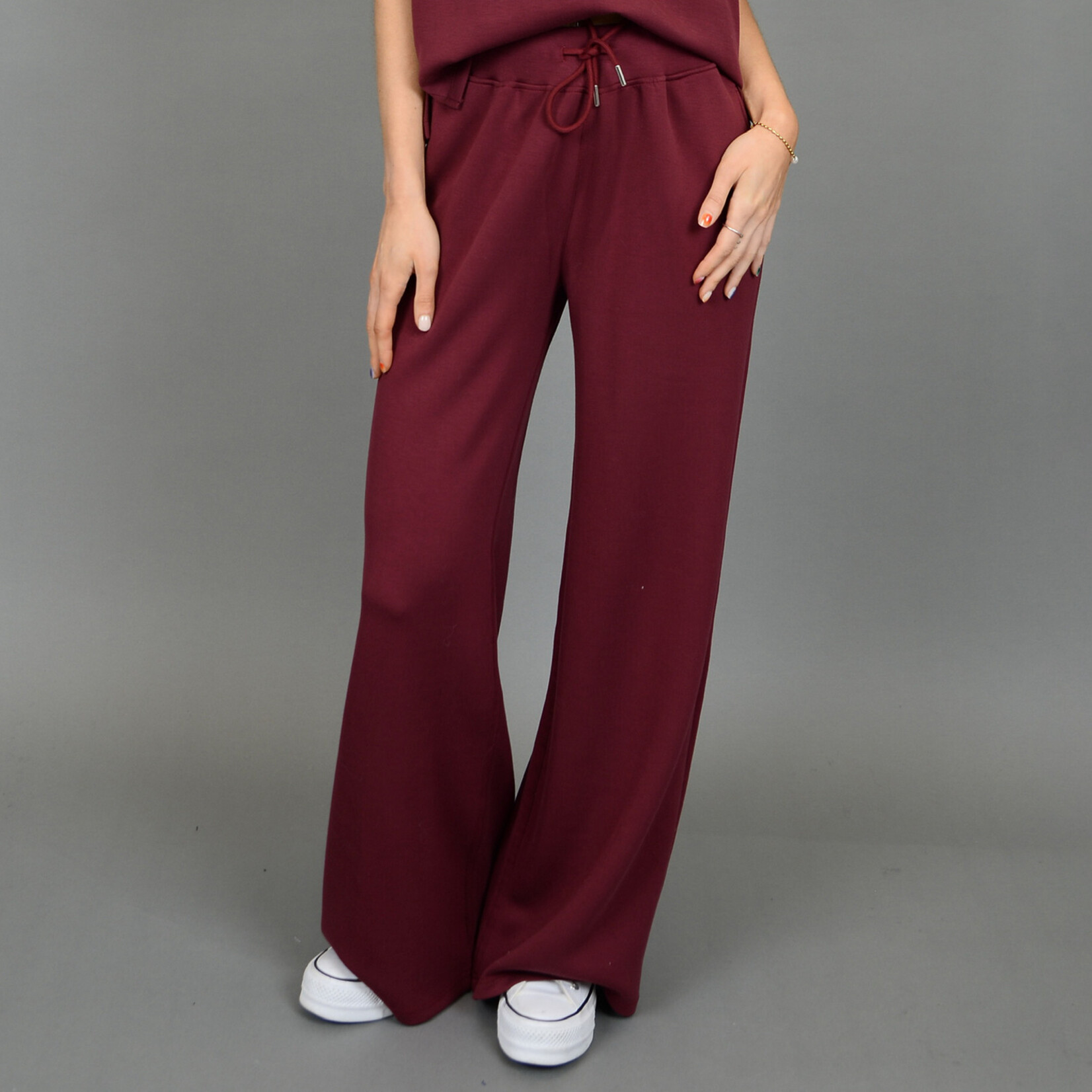 RD Style Pantalon Erika - Oxblood