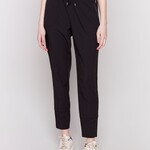 Charlie B Pantalon C5310S Pull on Techno-Noir
