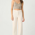 Dex Pantalon Crop En Corduroy - Ecru