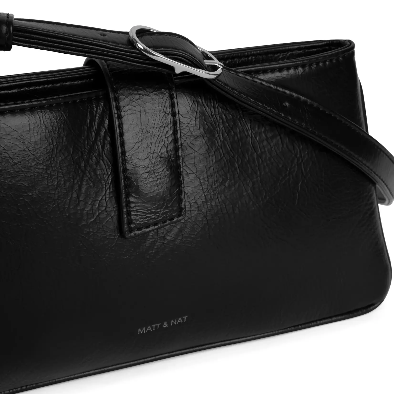 Matt & Nat Adeline Sac à bandoulière végétalien - Theme - Black