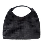 Yaya Sac en cuir noué - Black