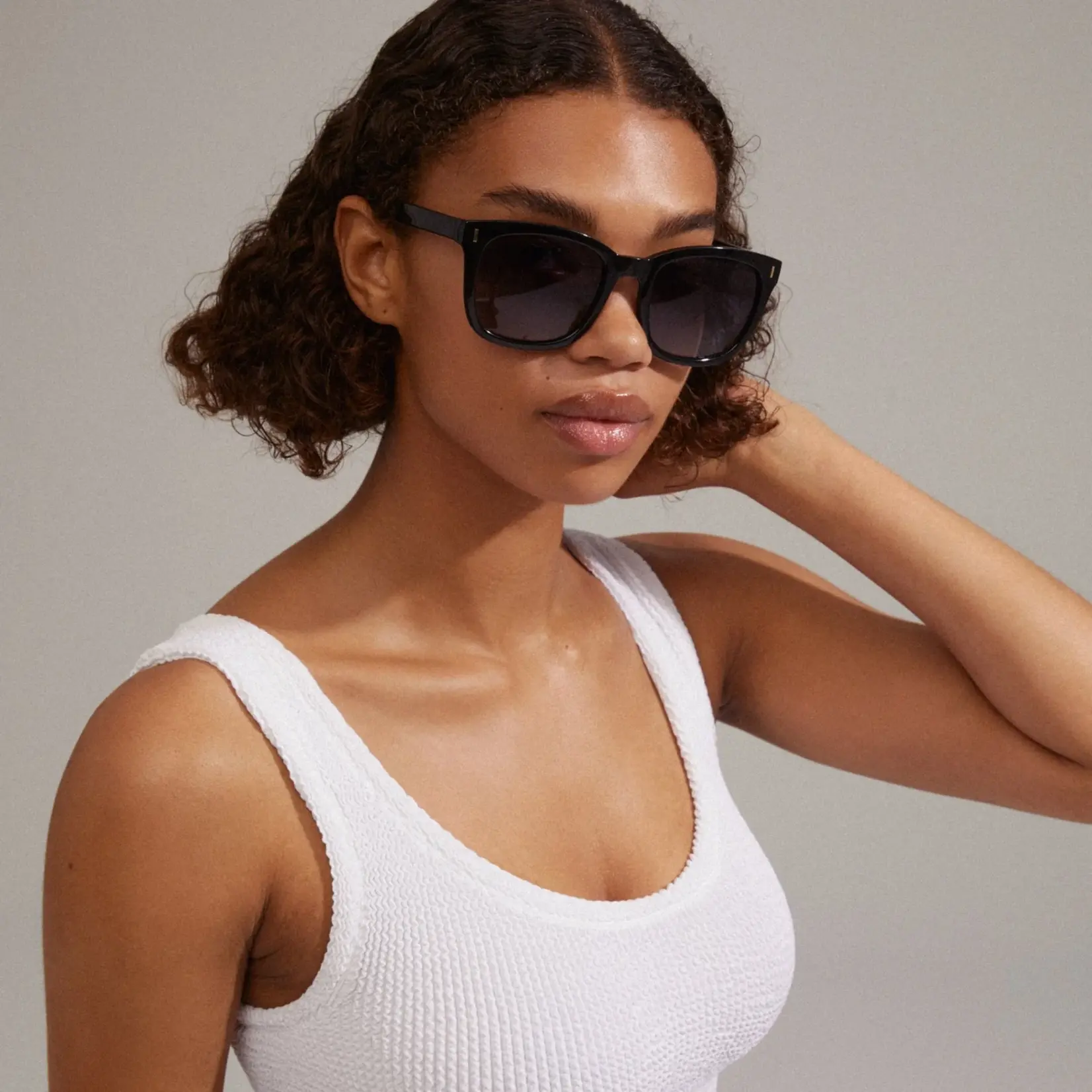 Pilgrim Lunette Soleil Katya - Black