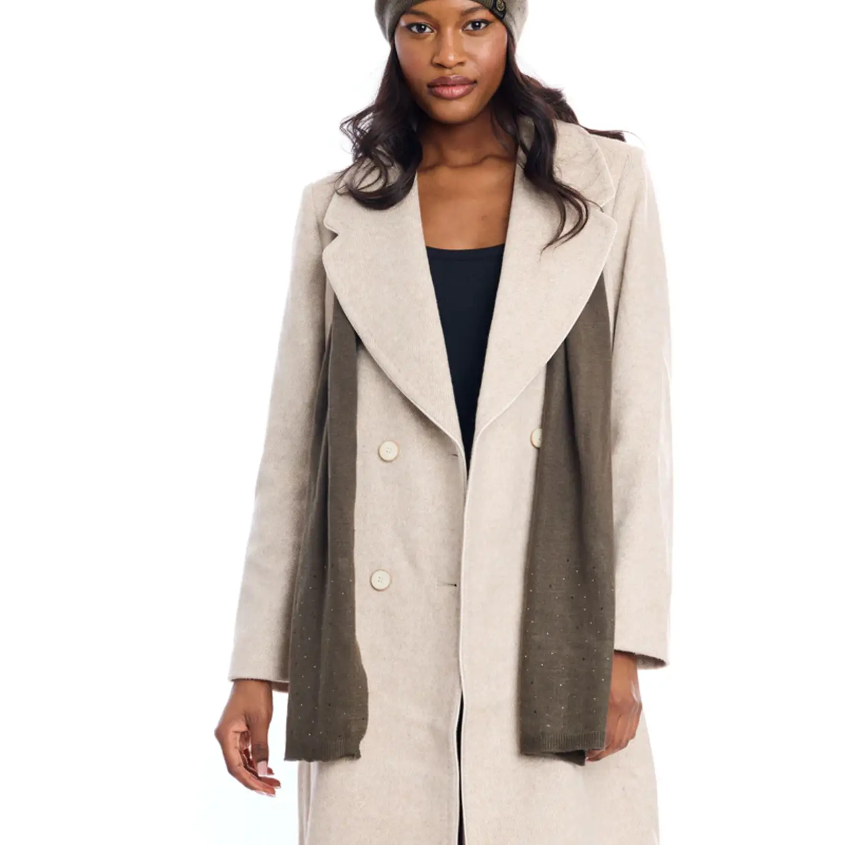 Furlux Manteau Karla - Oatmeal