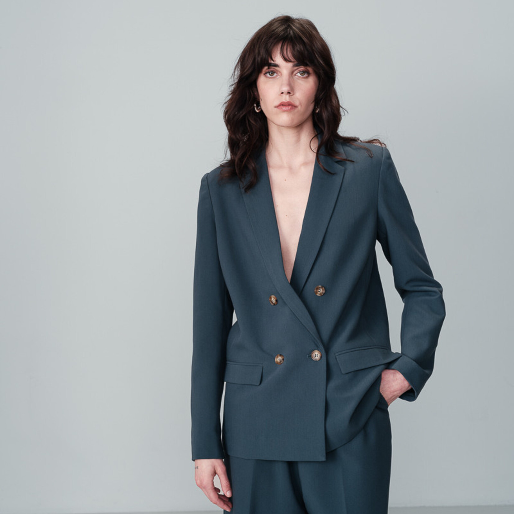 Grace & Mila Blazer Noix - Vert