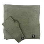 Furlux foulard avec laine et cachemire SK460 -Khaki