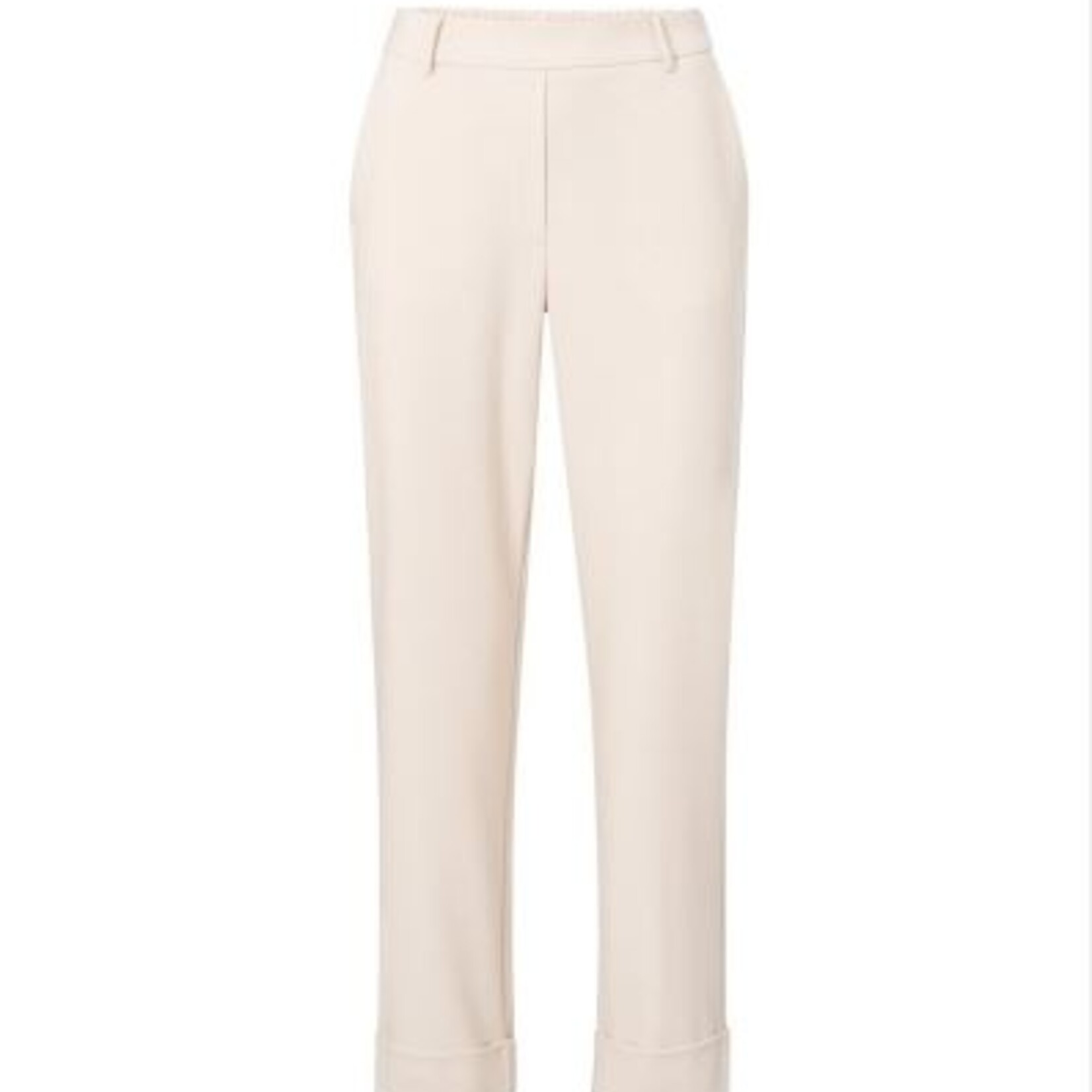 Yaya Pantalon Avec Taille Elastique- Blanc Chalk