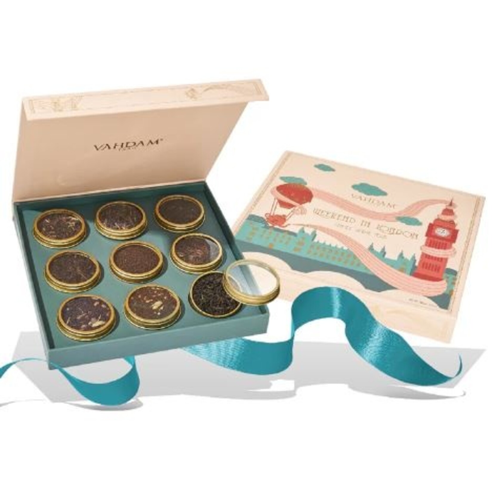 Vahdam Teas Coffret cadeau de thé - Week-end à Londres