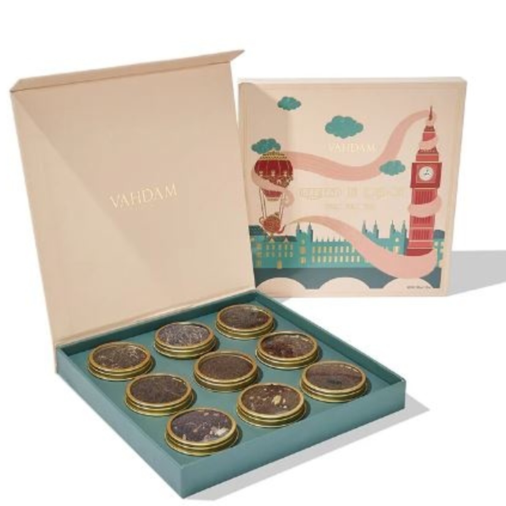 Vahdam Teas Coffret cadeau de thé - Week-end à Londres