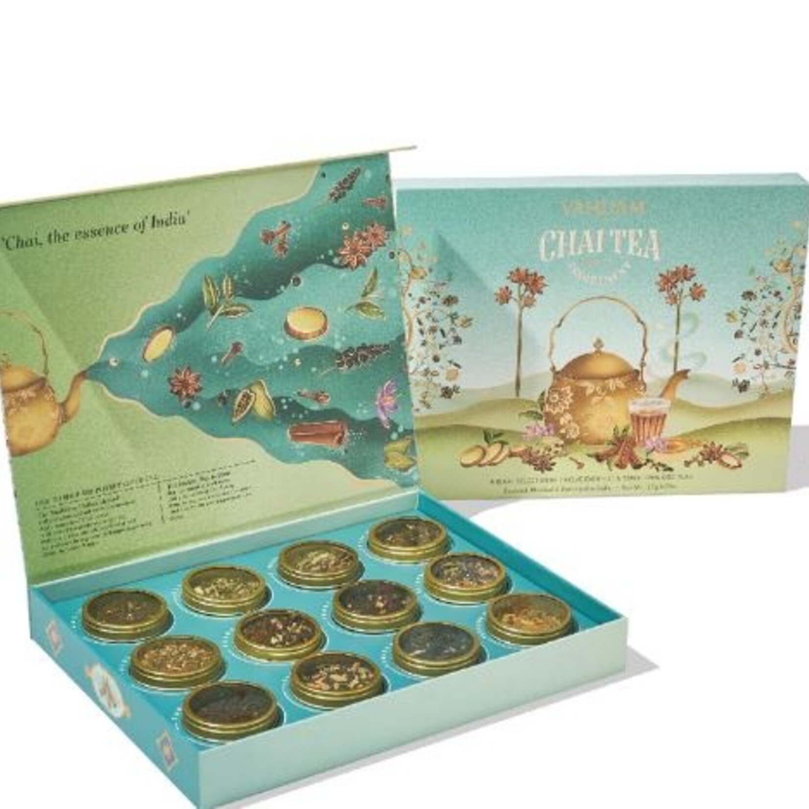 Vahdam Teas Coffret cadeau de thé Chai assortis