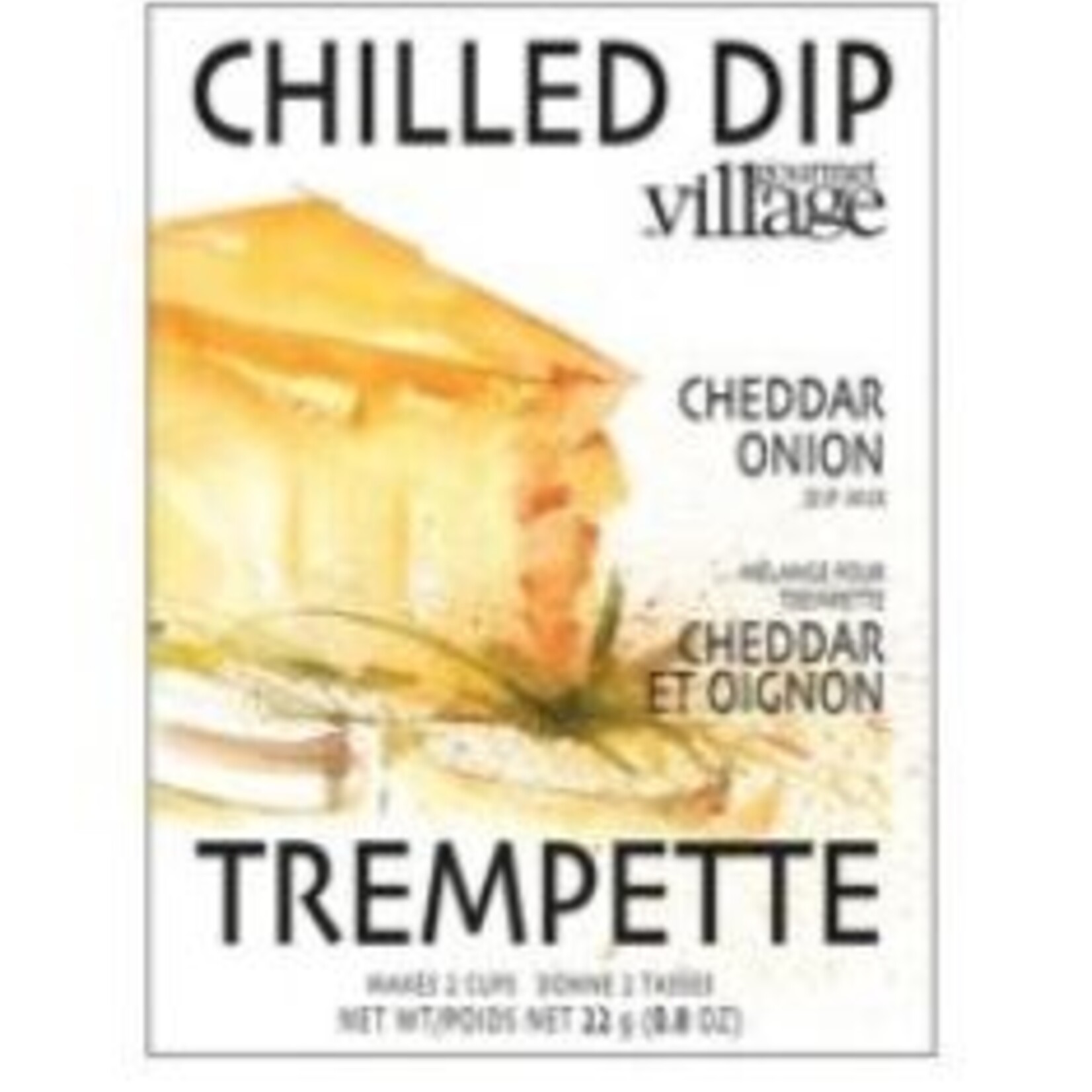 Gourmet du Village Trempette cheddar oignon