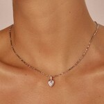 LUVAJ Collier breloque - Silver
