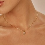 LUVAJ Collier breloque - Gold