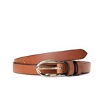 ECO7 Ceinture Jade en Cuir Véritable - Tan