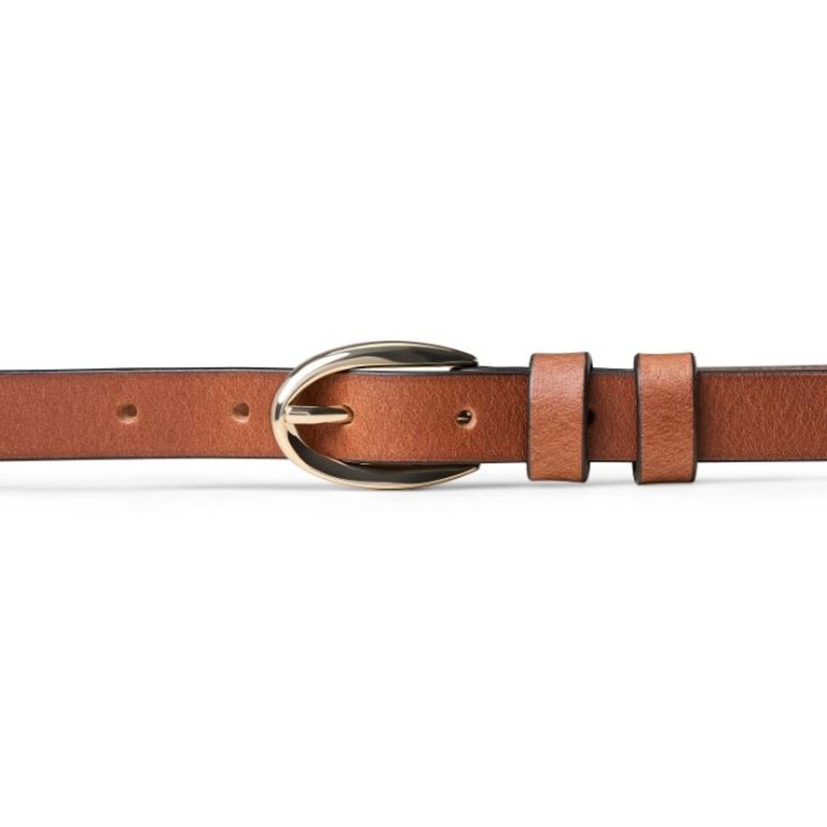 ECO7 Ceinture Jade en Cuir Véritable - Tan
