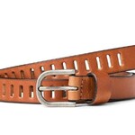 ECO7 Ceinture Pam en Cuir Véritable - Tan