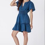Dex Robe en Denim - Marine