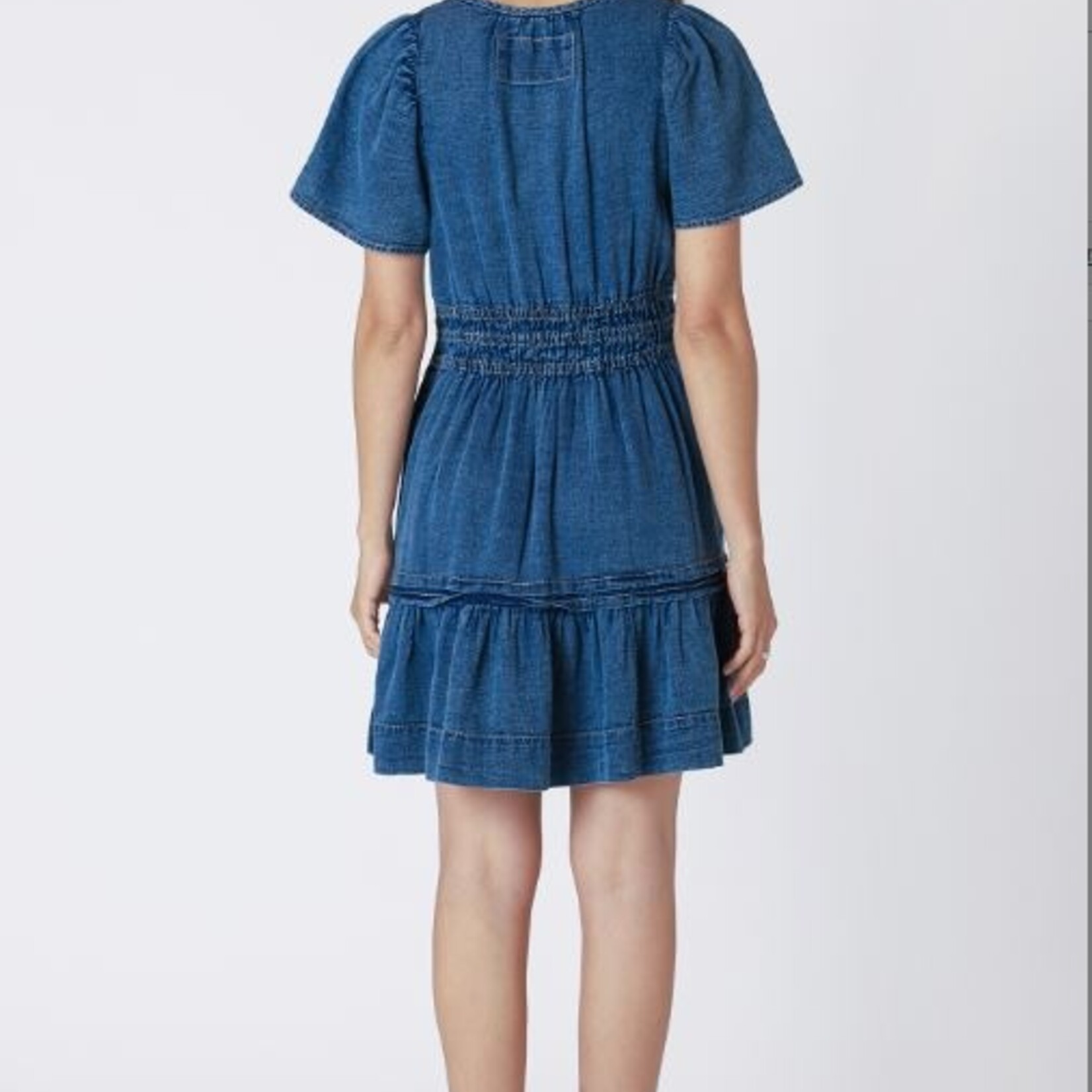 Dex Robe en Denim - Marine