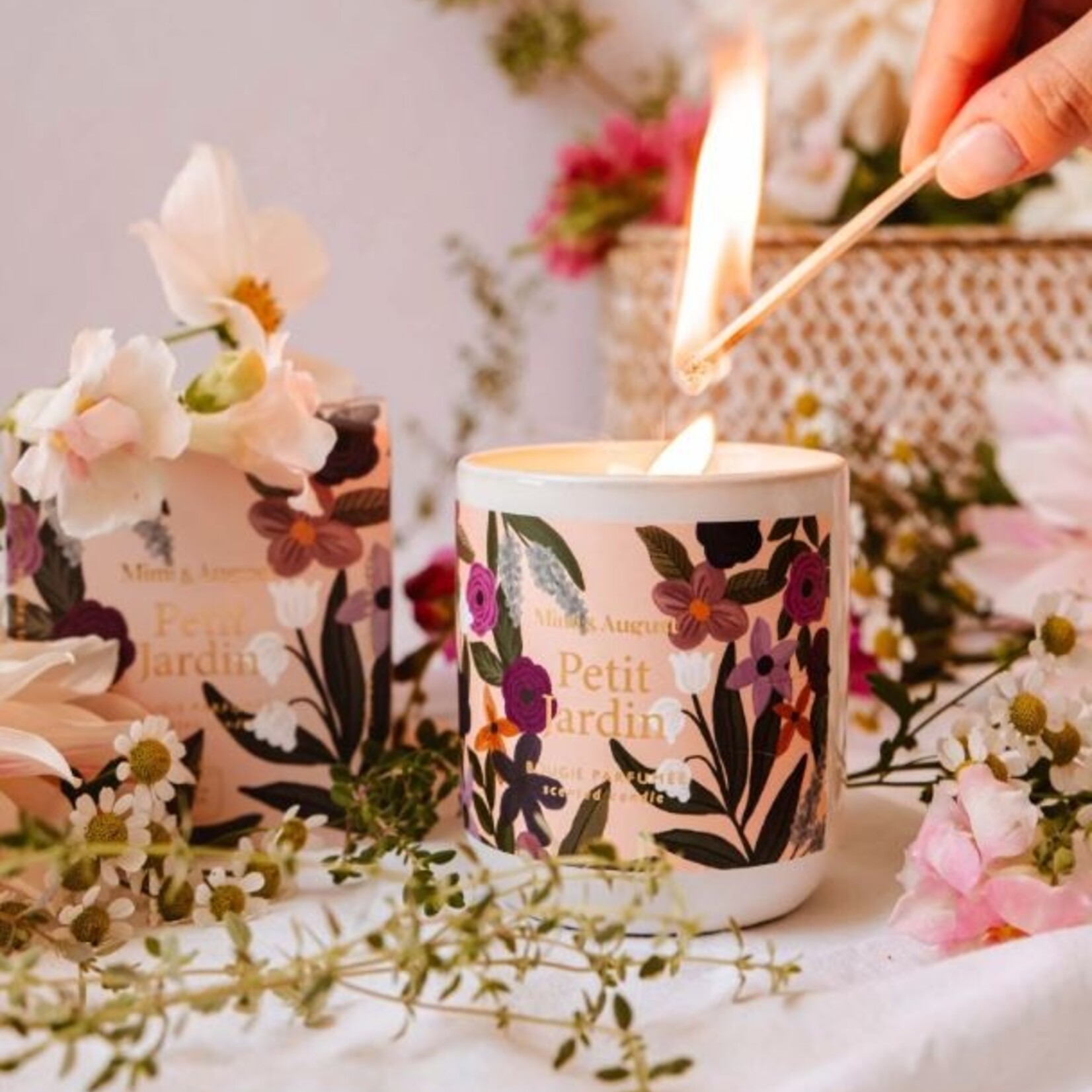 Mimi & August Petit Jardin - Bougie Réutilisable 8oz