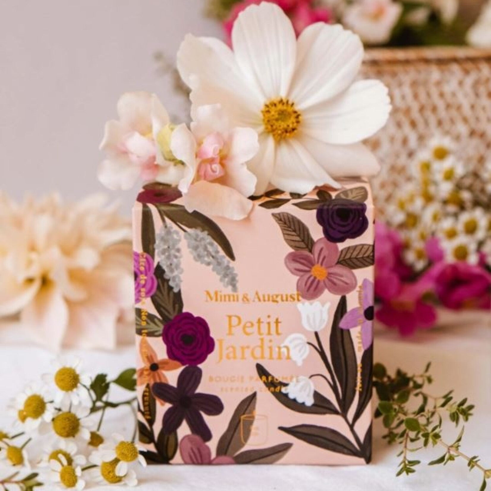 Mimi & August Petit Jardin - Bougie Réutilisable 8oz