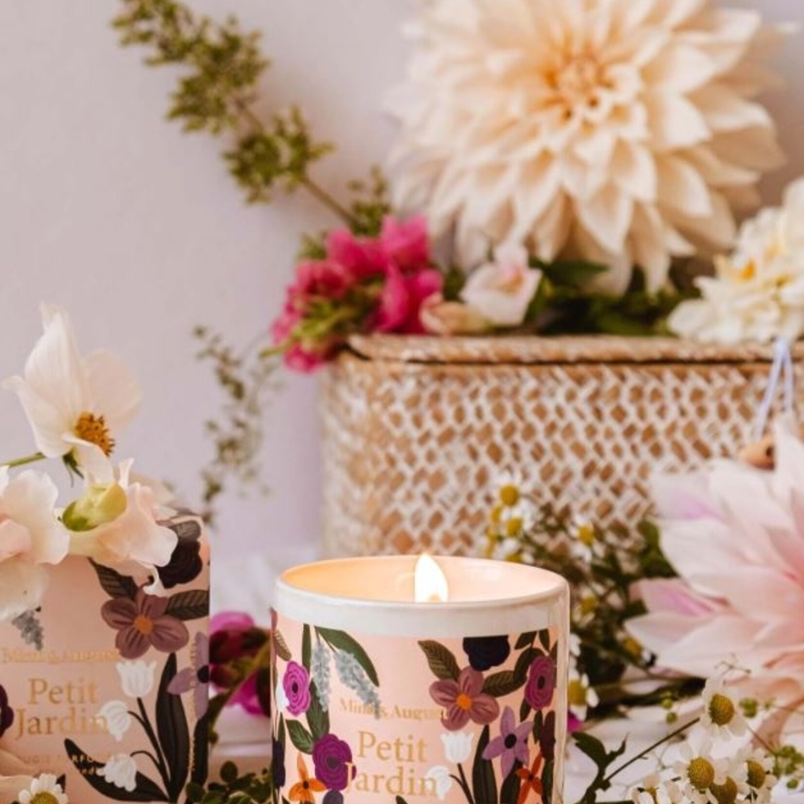 Mimi & August Petit Jardin - Bougie Réutilisable 8oz