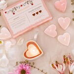 Mimi & August Coeurs Blush - Bougies Chauffe-plat