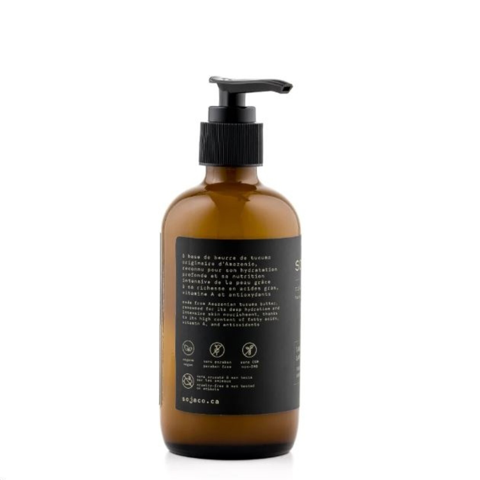 Soja&Co. Crème pour les mains - Mandarin, bois de santal & ambre