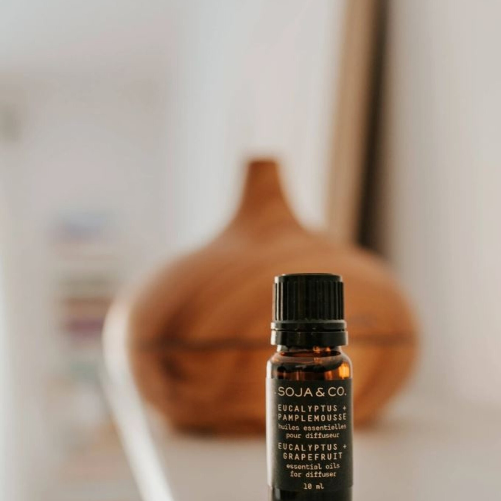Soja&Co. Huile Essentielle pour Diffuseur - Eucalyptus & Pamplemousse