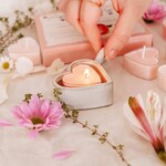 Mimi & August Porte-bougie chauffe-plat - Coeur