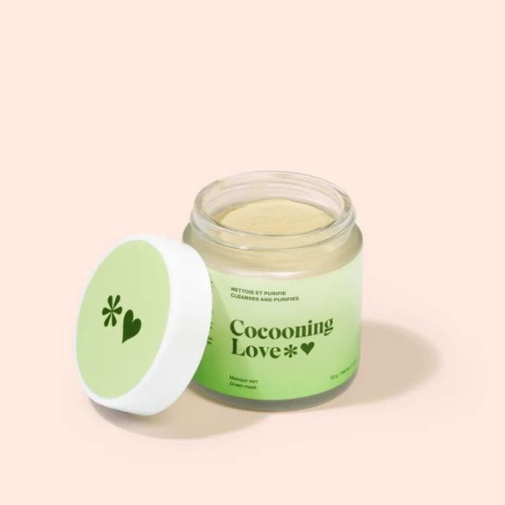 Cocooning Love Masque Purifiant - Argile verte & Poudre d`orange