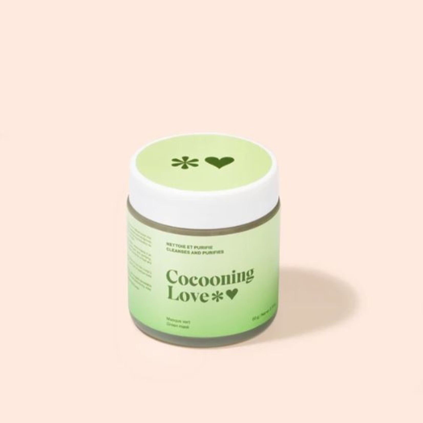 Cocooning Love Masque Purifiant - Argile verte & Poudre d`orange