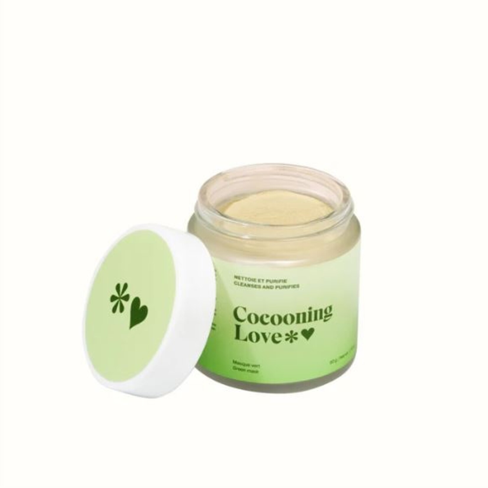 Cocooning Love Masque Purifiant - Argile verte & Poudre d`orange