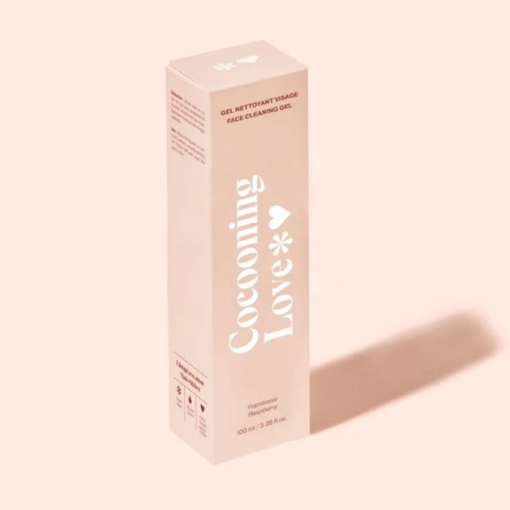 Cocooning Love Gel nettoyant visage -Mousse légère à la framboise
