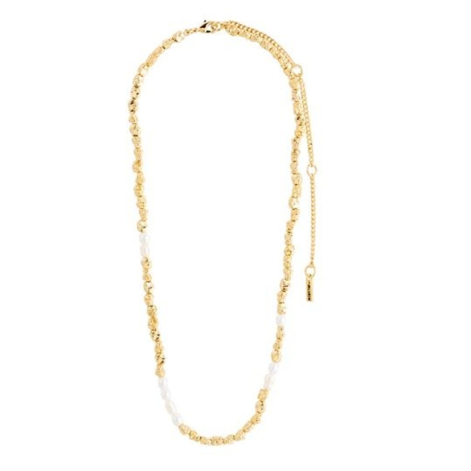Pilgrim Tide Necklace Recycled - Gold Plated