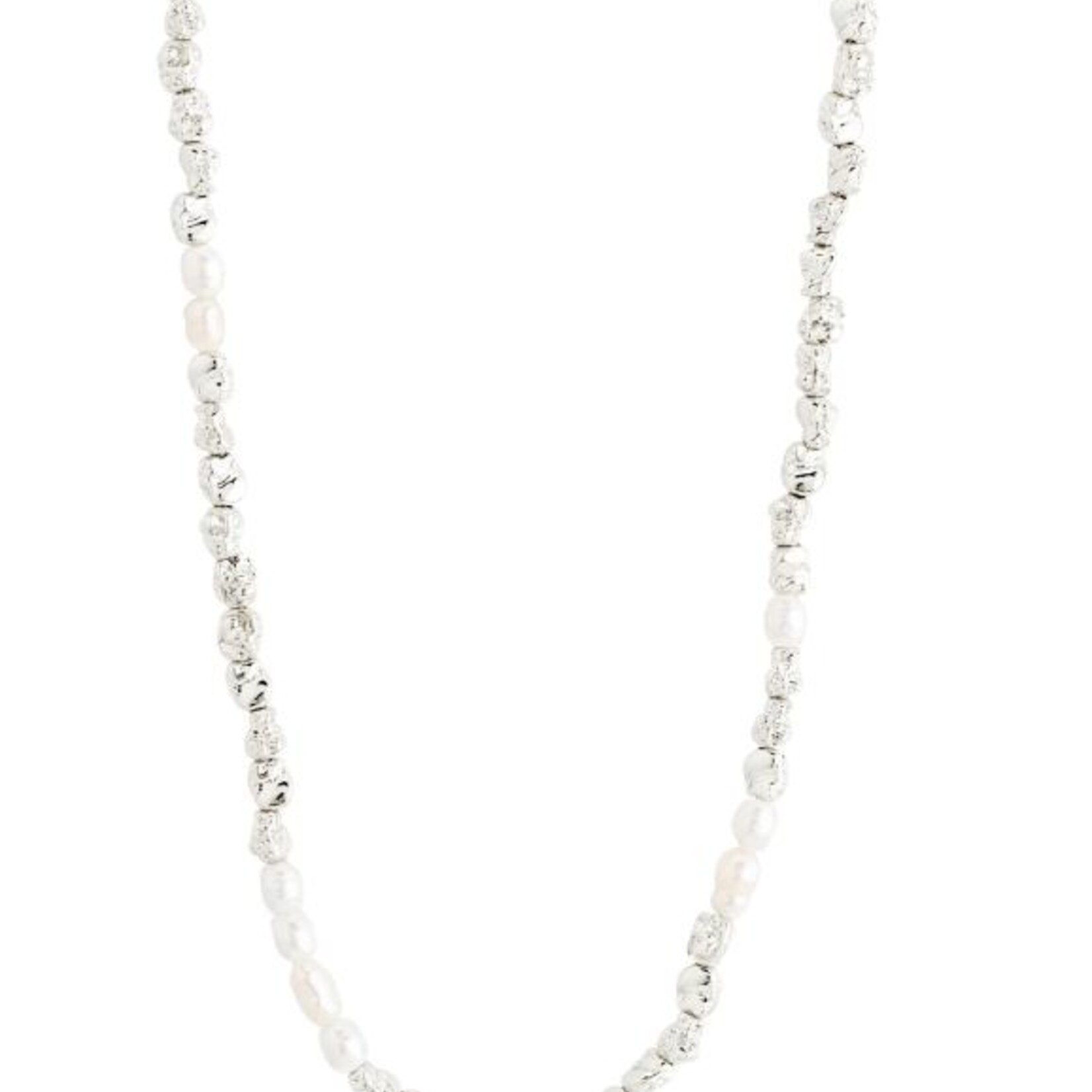 Pilgrim Tide Necklace Recycled - Silver Plated