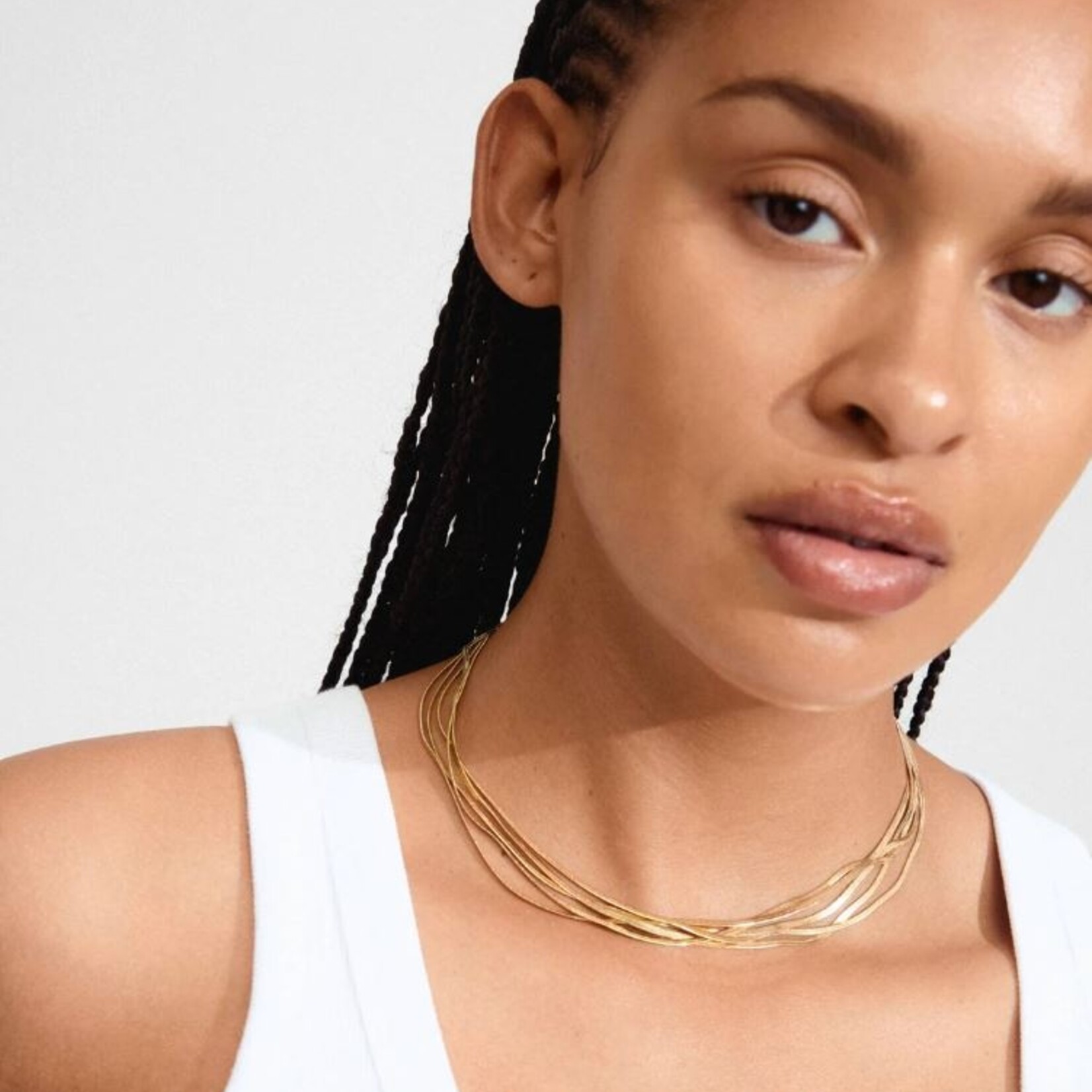 Pilgrim Kira Necklace Recycled - Gold Plated