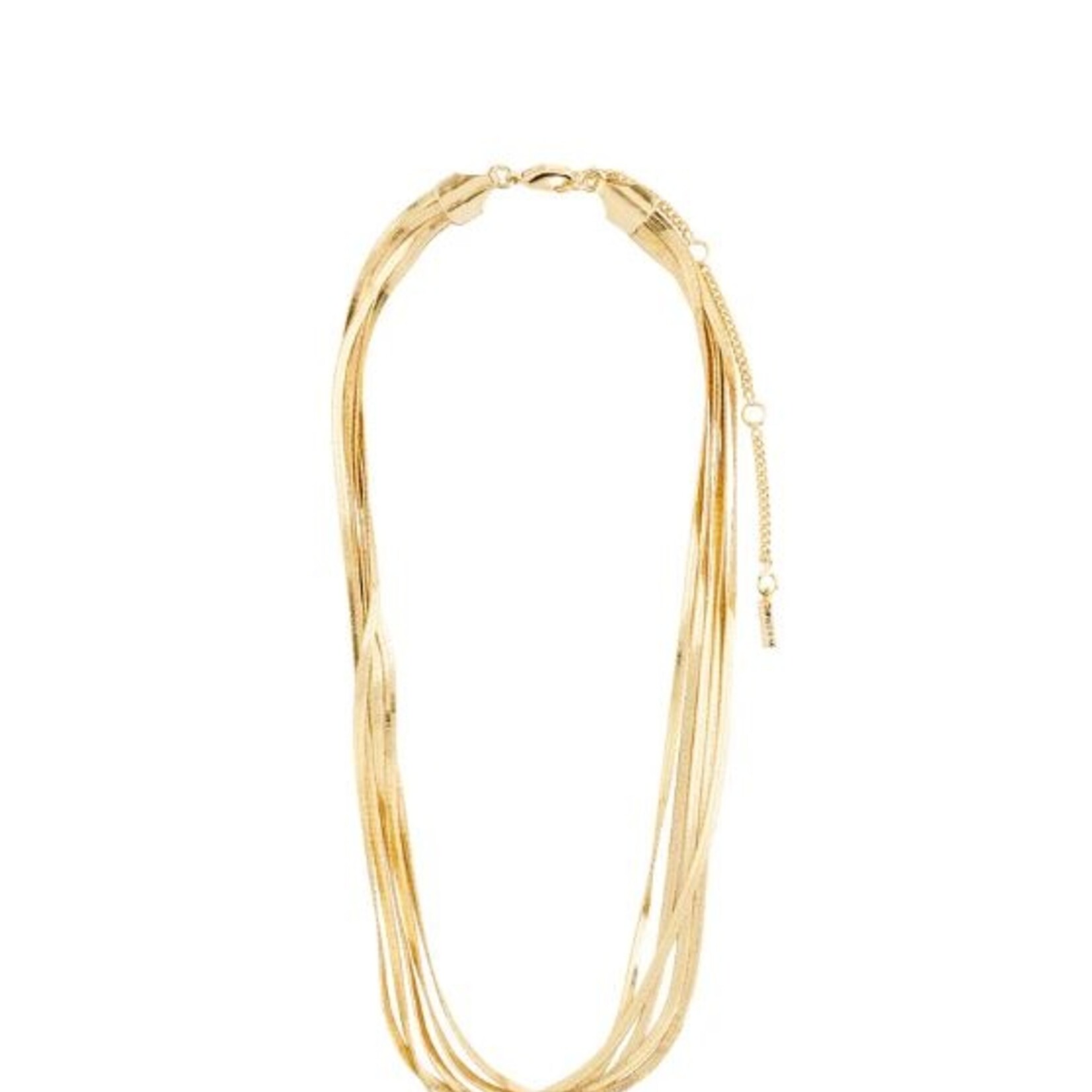 Pilgrim Kira Necklace Recycled - Gold Plated