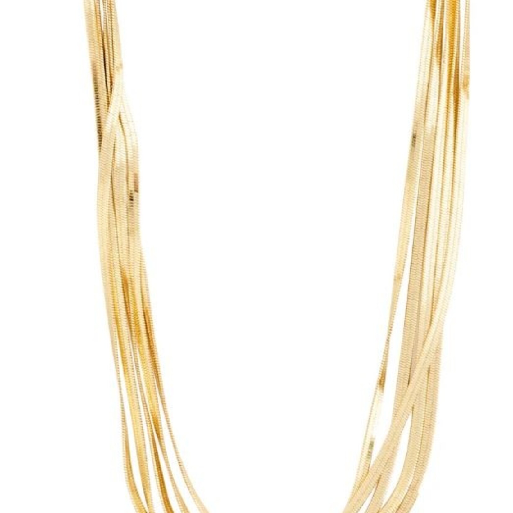 Pilgrim Kira Necklace Recycled - Gold Plated