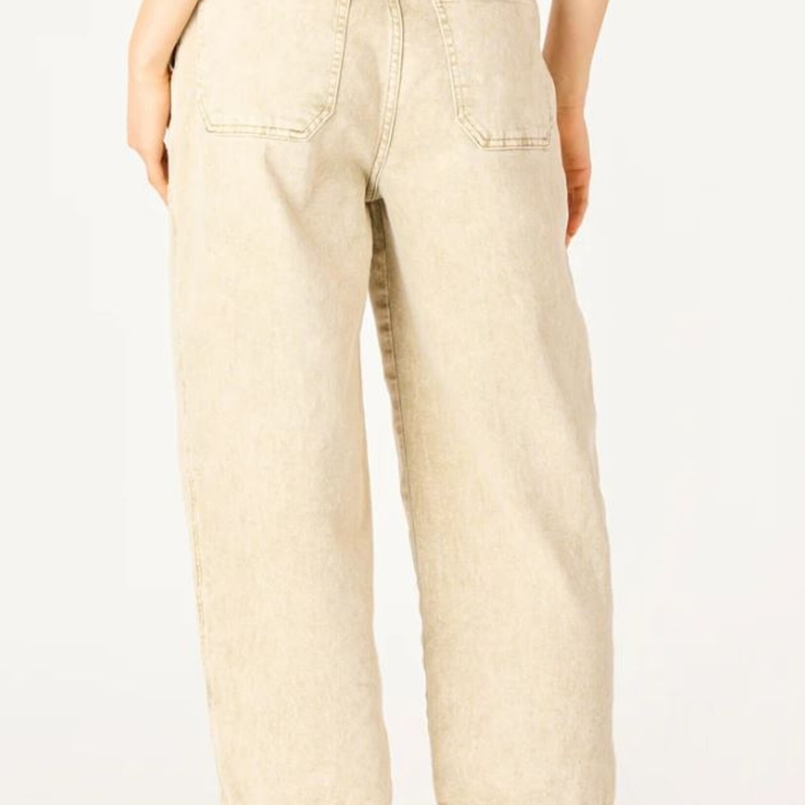 Dex Jean à jambe droite à taille haute - Fawn Wash