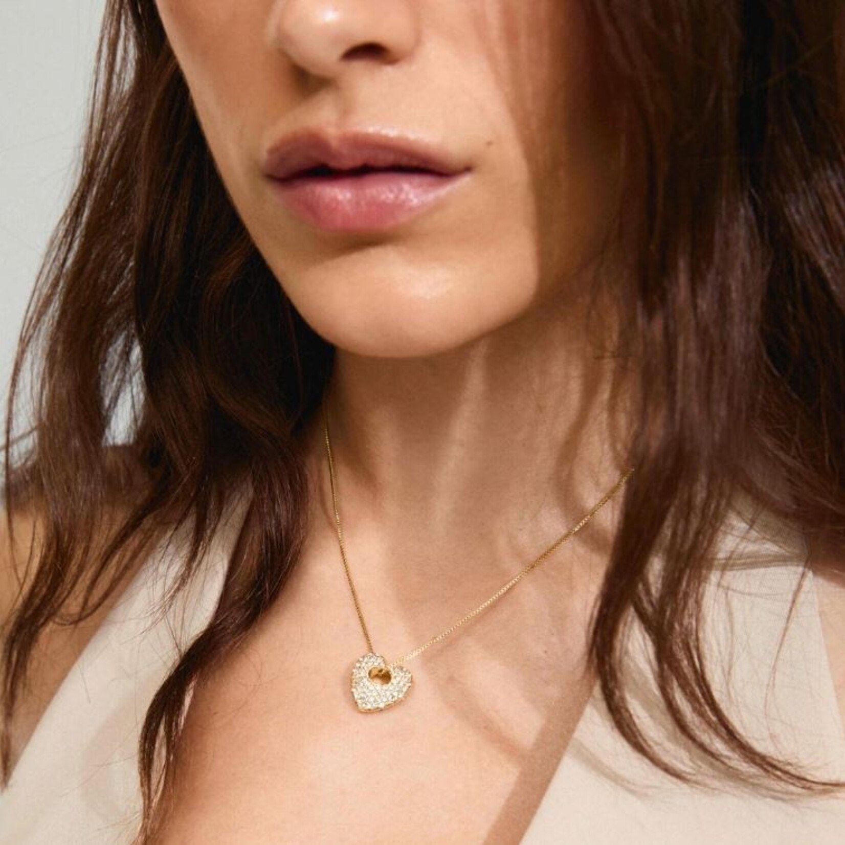 Pilgrim Dune Necklace Recycled - Gold Plated