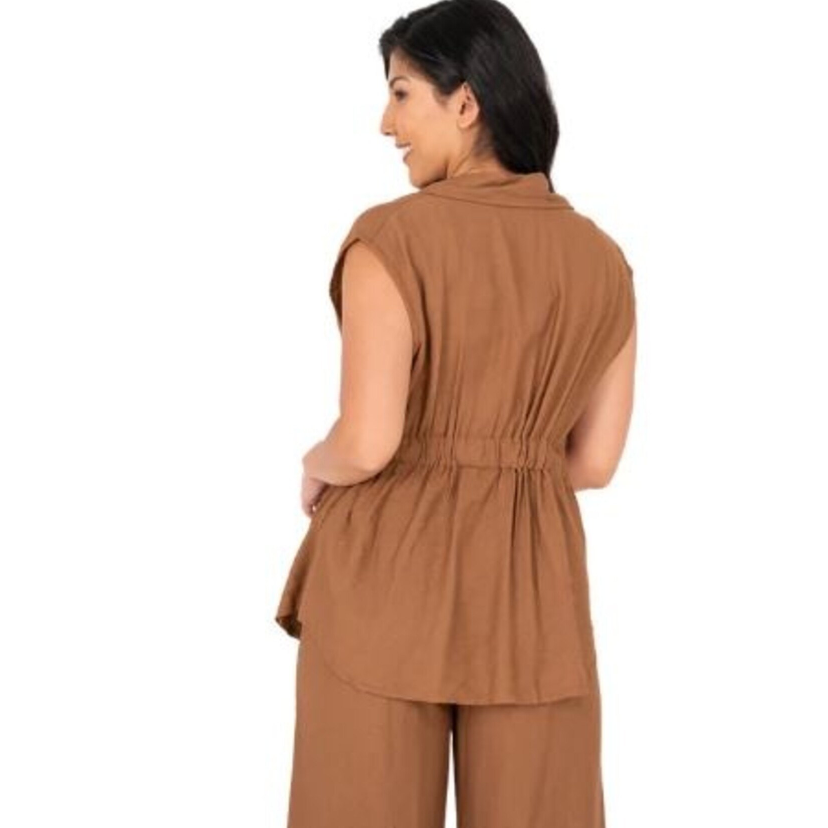 Veste 32-4683W Sans Manches - Hazelnut