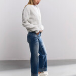 Yaya Cardigan Boucle Court - Off White
