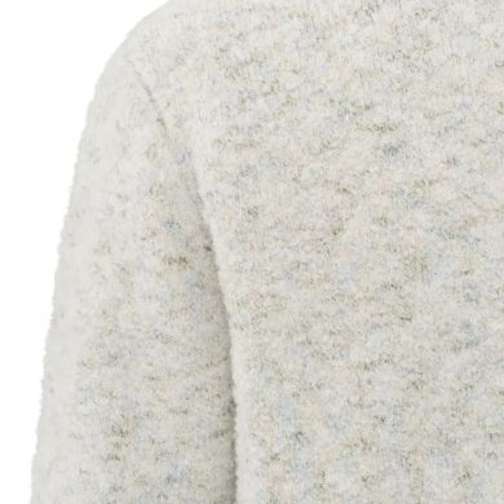 Yaya Cardigan Boucle Court - Off White