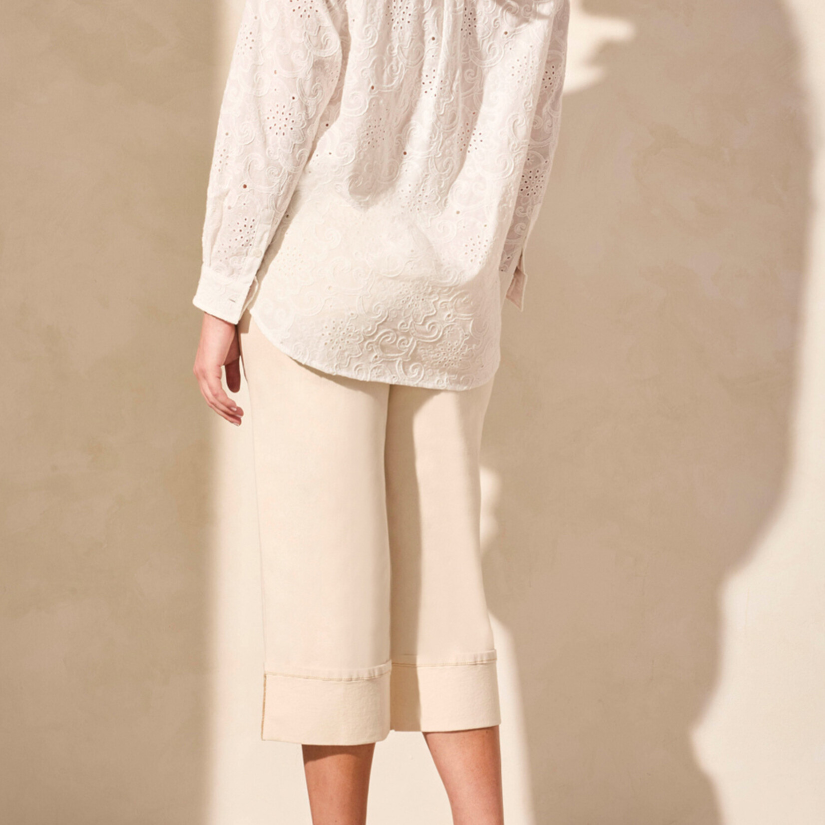 Chemise brodée - White
