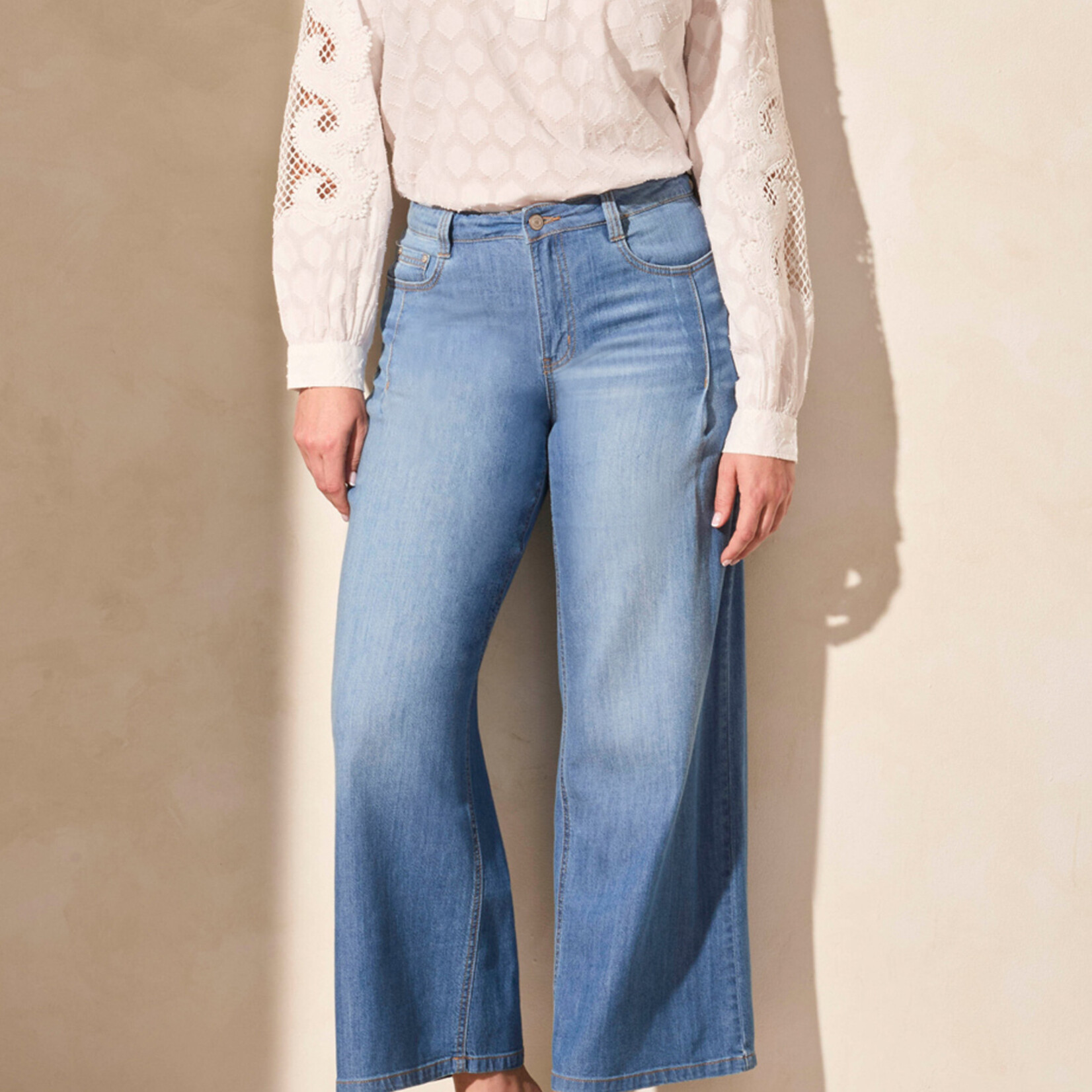Audrey Jeans jambre large - Coastline