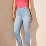 Audrey Pull On Slim Jeans - Vividblue