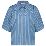 Tramontana Chemise rayé - Light Blue Denim