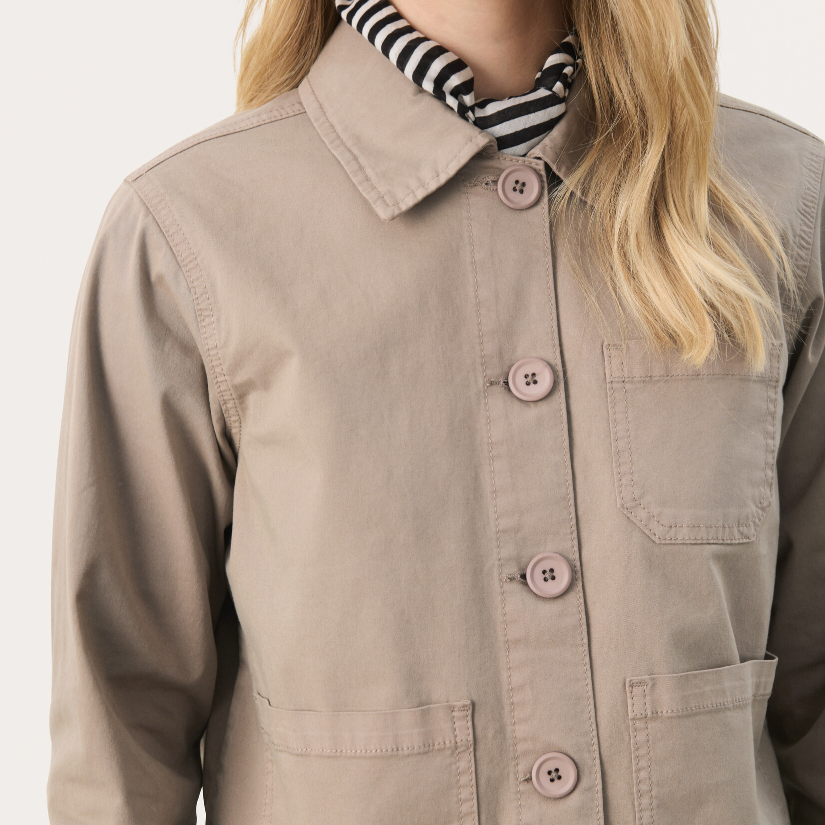 Part Two Jacket Freda - Desert Taupe