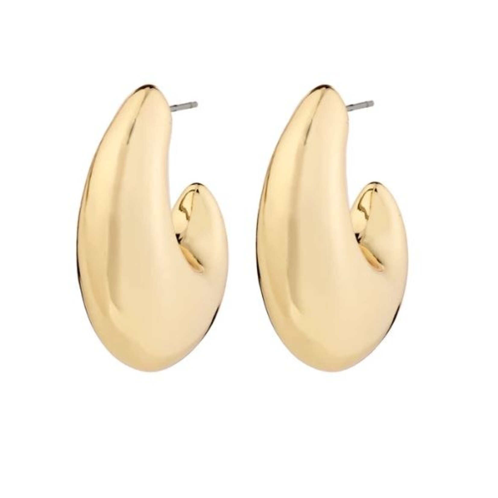 Pilgrim Rory boucle d'oreille Recyclé - Gold Plated