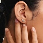 Pilgrim Berenike boucle d'oreille Recyclé - Gold Plated